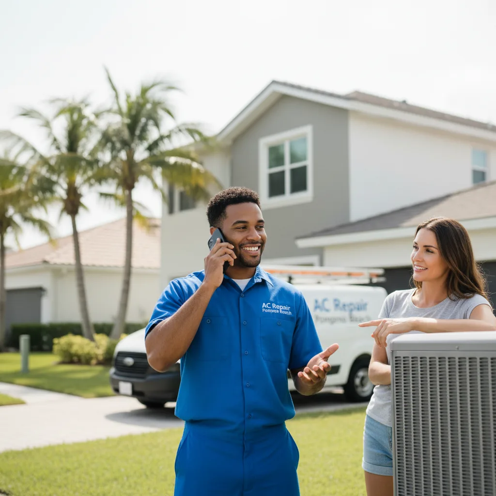 AC Repair Pompano Beach customer support in Wantagh